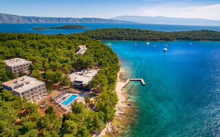 Náhled objektu Senses Resort Vrboska, ostrov Hvar, Střední Dalmácie, Chorvatsko