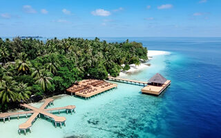 Náhled objektu Fihalhohi Island Resort, Jižní Male Atol, Maledivy, Asie