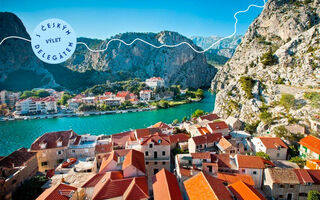 Náhled objektu Pavilony Brzet, Omiš, Střední Dalmácie, Chorvatsko