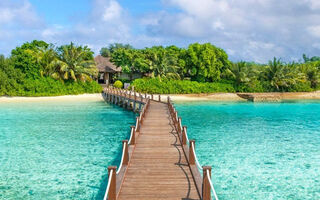 Náhled objektu Sheraton Maldives Full Moon Resort & Spa, Severní Male Atol, Maledivy, Asie