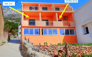 Náhled objektu Apartmány Galeb, Brist, Střední Dalmácie, Chorvatsko