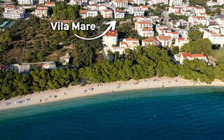 Náhled objektu Vila Mare, Tučepi, Střední Dalmácie, Chorvatsko