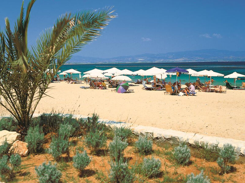 Across Golden Beach