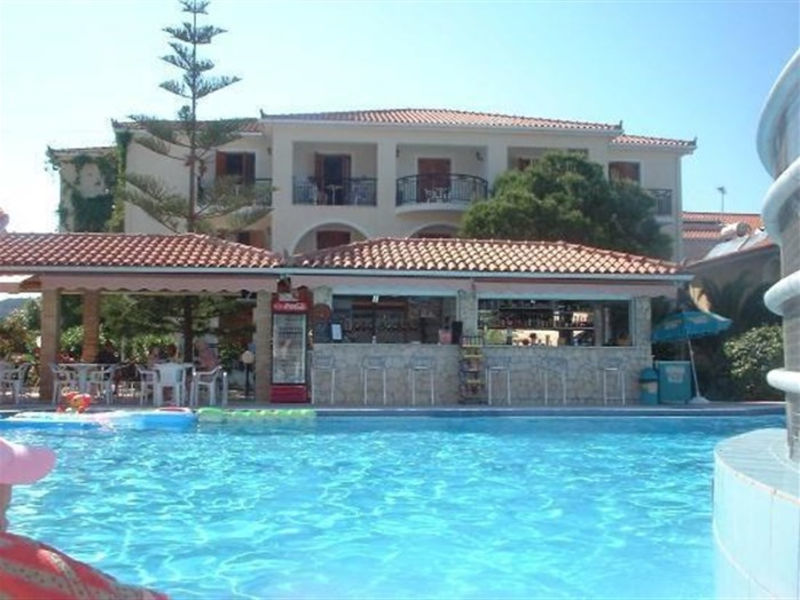 Hotel Katerina Palace Argassi ostrov Zakynthos ecko