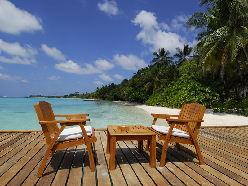 Kuramathi Village - bungalovy