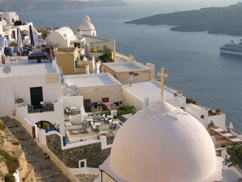 Santorini Reflexions Volcano