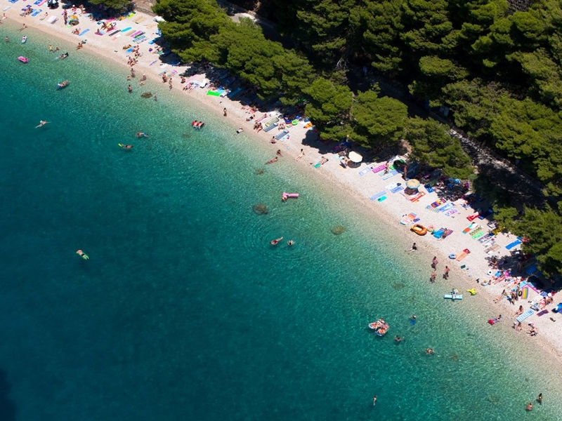 Apartmány Vybrané Podgora S Klimatizací